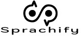 sprachify black logo